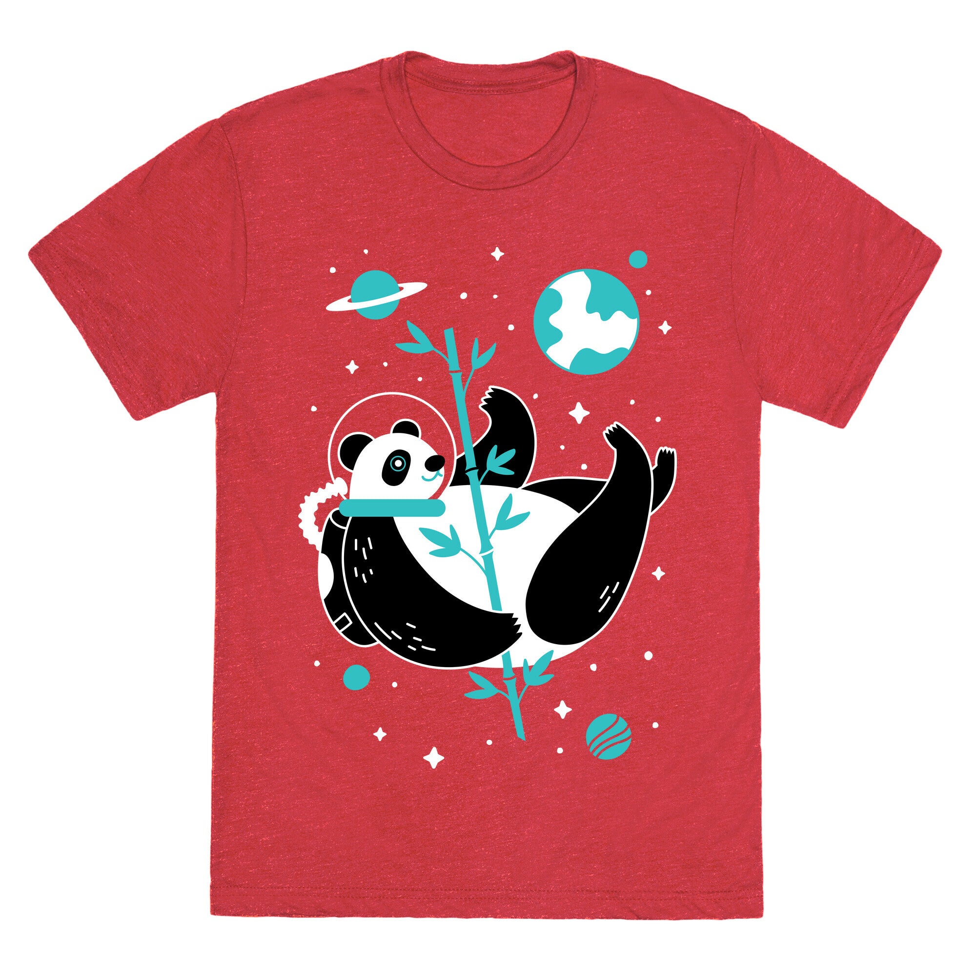 Space Panda Unisex Triblend Tee